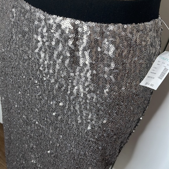 Maurices Sequin Pencil Skirt - Picture 3 of 6